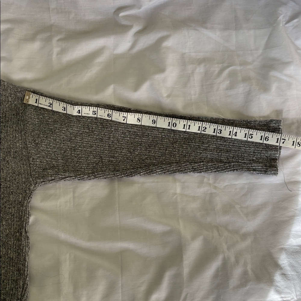 Grey Ribbed Sweater - Picture 7 of 7